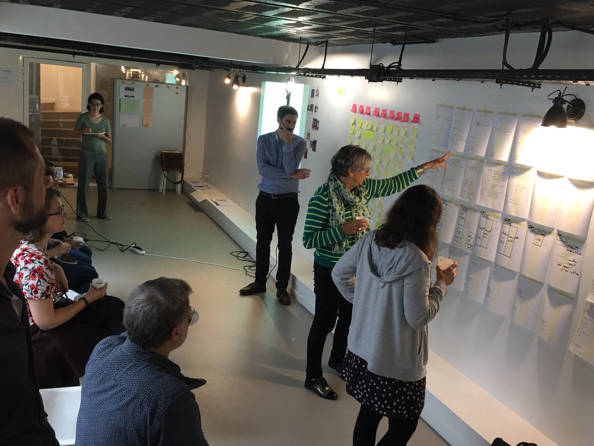 isidore___'s tweet photo. Atelier « retours d’expériences » et conception du futur @rech_isidore avec des utilisateurs ! @Huma_Num #AtelierUniversel #SHS #DH https://t.co/sfQXSepCgE