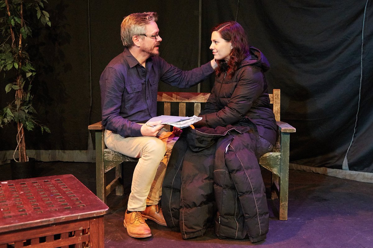MissM_Alexandra's tweet photo. Only 3 more chances to see myself and the incredibly talented Rus Kallan  as father and daughter in "Proof"  @CourtyardHoxton https://t.co/kh3BN5wOyU