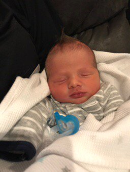 SHensley70's tweet photo. So glad my little pumpkin is home...God is good!! Mom, dad and Casen are all well!! https://t.co/DvjfZ0Vc6X