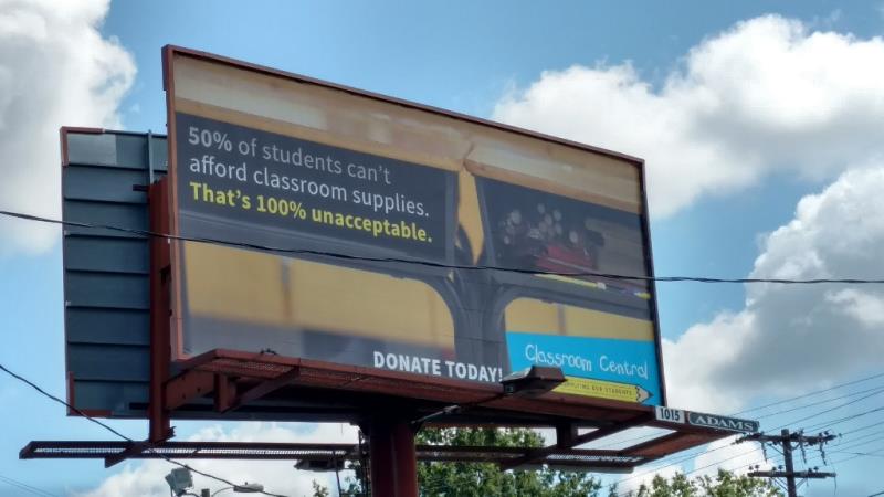 We are so grateful to <a href="/adamsoutdoor/">Adams Outdoor Adv.</a> for their partnership on our recent billboard campaign to build awareness for CC. Have you seen it #CLT?