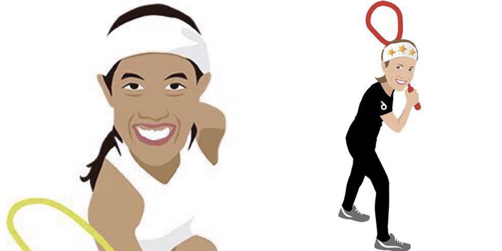 SquashLab Emoji App launching soon featuring <a href="/Lizmirving/">Liz Irving</a> <a href="/NicolDavid/">Nicol David</a> - Are you ready?