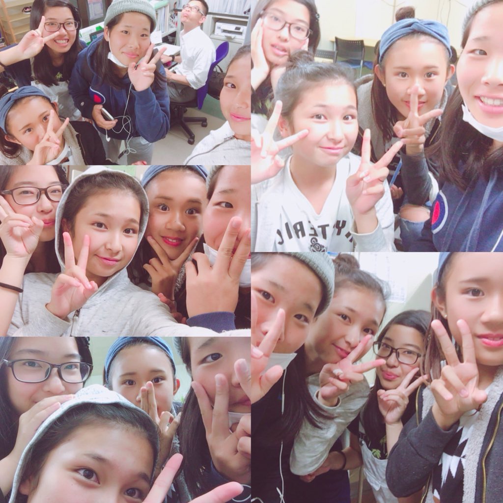 塾 タノシカッタ 👧🏽👧🏽！！

髪の毛ボサボサ気にしない😒✌🏾✌🏾