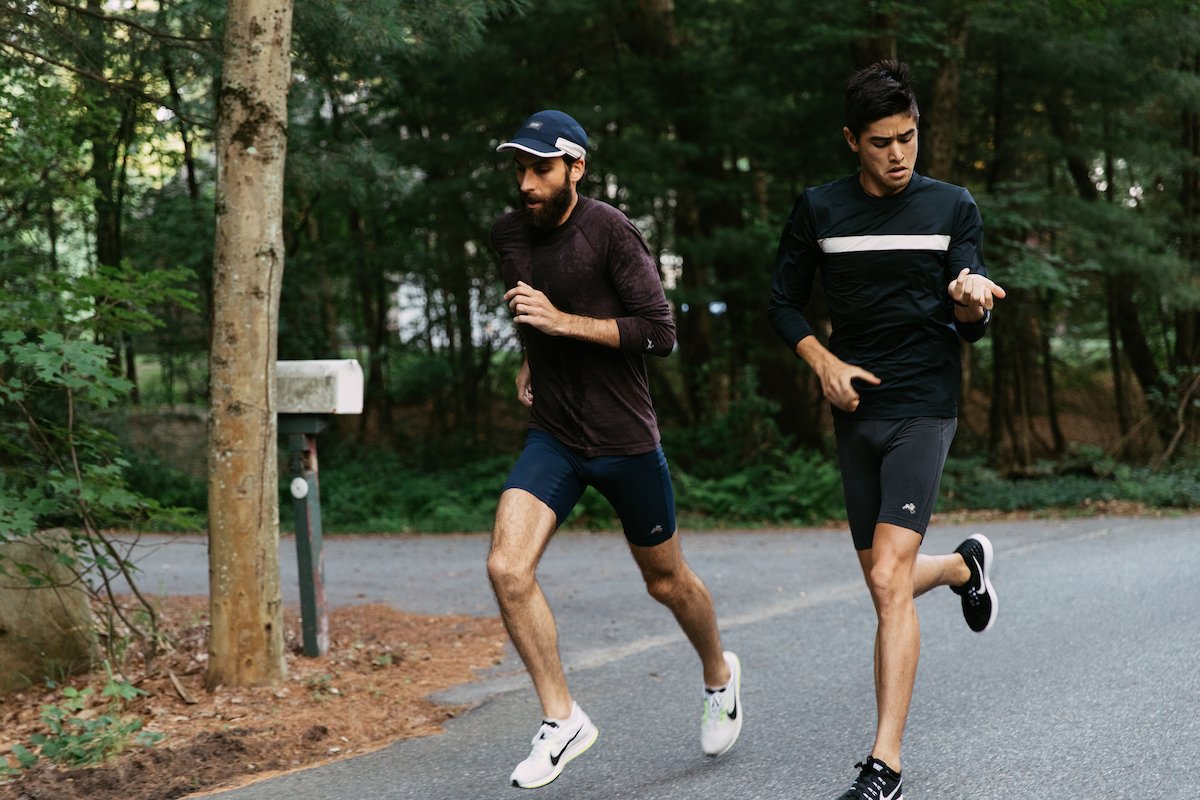 Tracksmith on X: We spent more than a year developing the Reggie Half  Tight - a technical workhorse for hard training & race day.    / X