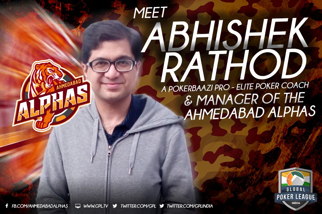 GPLIndia's tweet image. 🇮🇳♣️| The @GPLIndia and @GPL welcome the Indian Coach: Abhishek Rathod (@AbhishekRathod) for the @AhmedabadAlphas - 4/6 managers announced.