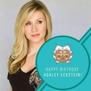 Happy birthday to Ashley Eckstein  