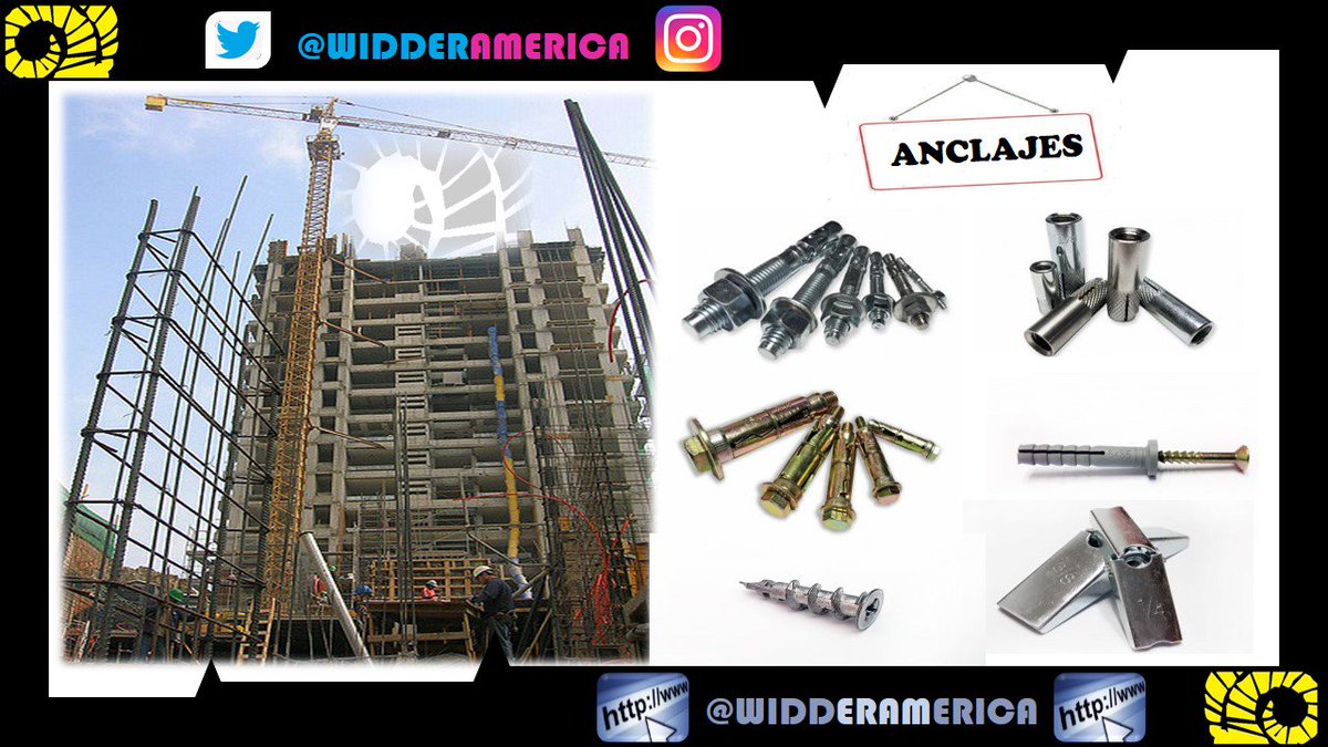 Alexanderwidder's tweet image. Asegura tu Futuro con nuestra linea de Anclajes @widderamerica Contamos con certificado de cálida para mayor seguridad #FDS