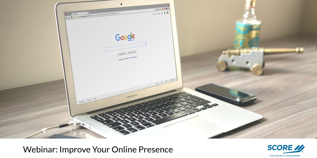 SCORELittleRck's tweet photo. WEBINAR 9/28 - Improve Your Online Presence to Attract More Customers. Register Now https://t.co/DAml3ZVBxr #SCOREsmallbiz https://t.co/NTYYXU58FR