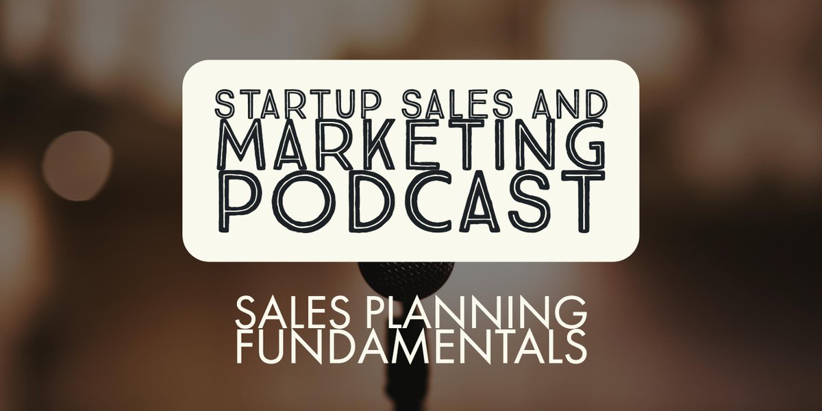sgrubes's tweet photo. The importance of having a sales plan &amp; understanding the sales cycle in our podcast https://t.co/C79dqHsOF5 https://t.co/XJ9CrVzwSA