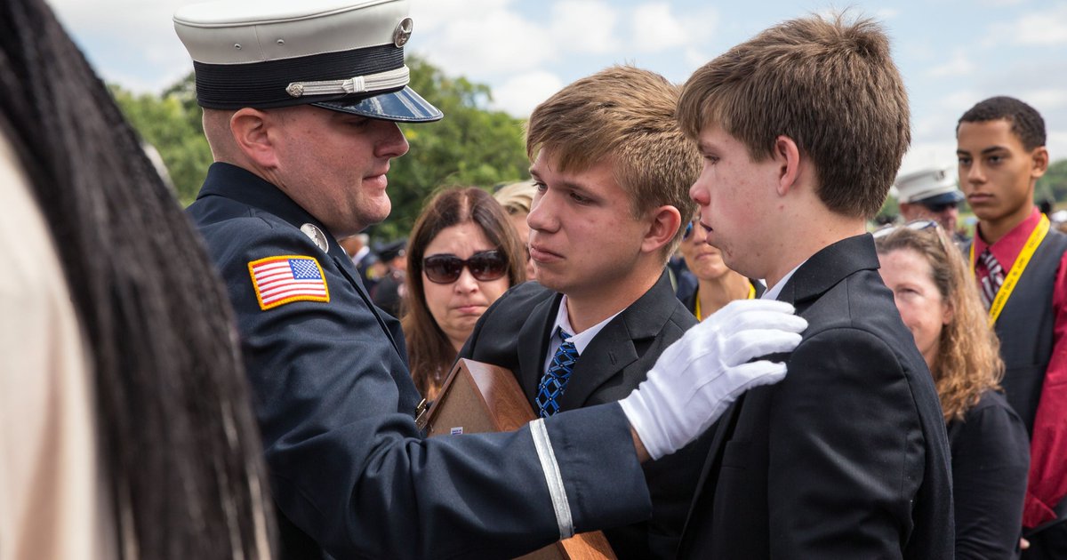 delawareonline's tweet photo. Wilmington firefighters still grieving one year after Canby Park https://t.co/UbIFXjKNUu https://t.co/3wGUyPoM1h