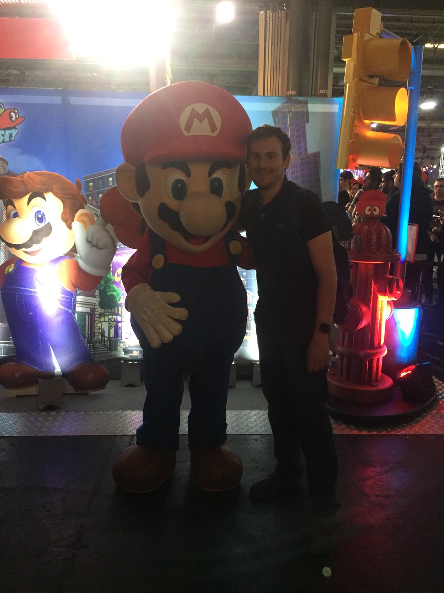 jmp_comp's tweet photo. #BTEC #IT #EGX #ItsAMeMario #Mario #Switch https://t.co/03i4lzFUfB