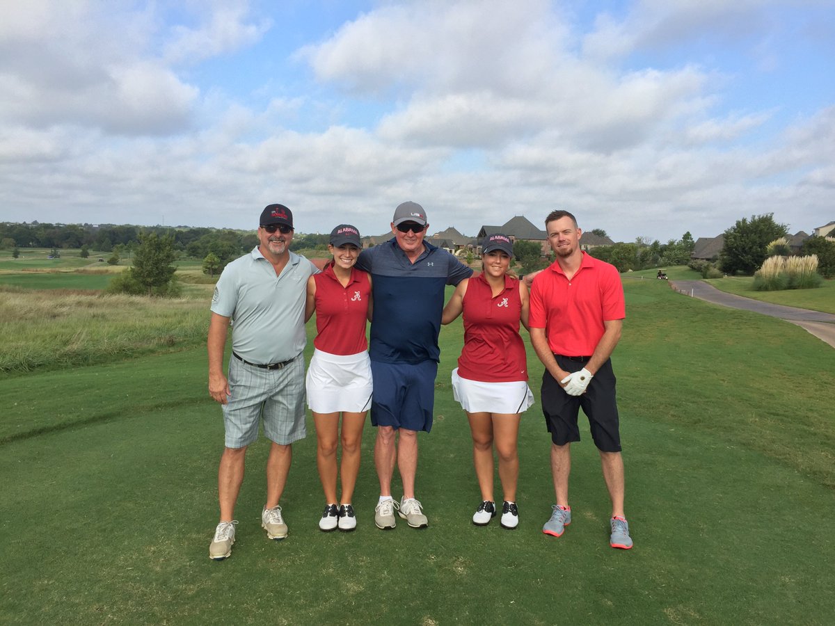 AlabamaWGolf's tweet photo. Thank you to our College-Am Partners for playing to support such a special cause! #tobykeithfoundation #schooner17 #RollTide https://t.co/pYWWwIMDON