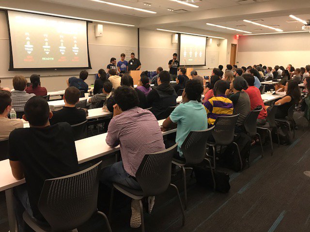 Playcrafting's tweet photo. Amazing time @MicrosoftNY talking #gamedev with some #PlayNYC fan favorites. Thanks to all the gamers and makers who made it out! #makegames https://t.co/Mrggo3Rjpd