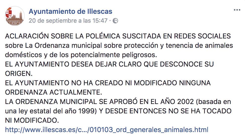 🐾 Wakyma🐾 (@wakymaapp) on Twitter photo La respuesta de <a href="/Illescas_Ayto/">Ayto. Illescas</a> a nuestra campaña en <a href="/change_es/">Change.org España</a> . ¡Busquemos soluciones, no excusas! ¿Nos sentamos? ow.ly/u6Gr30fi2aF La respuesta de <a href="/Illescas_Ayto/">Ayto. Illescas</a> a nuestra campaña en <a href="/change_es/">Change.org España</a> . ¡Busquemos soluciones, no excusas! ¿Nos sentamos? ow.ly/u6Gr30fi2aF