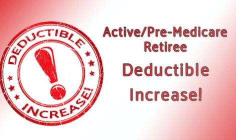 49Health's tweet image. Effective January 1, 2018 the Active &amp;amp; Pre-Medicare Retiree Deductibles will increase! Go ➡️ bit.ly/2fFNjsX for more info.