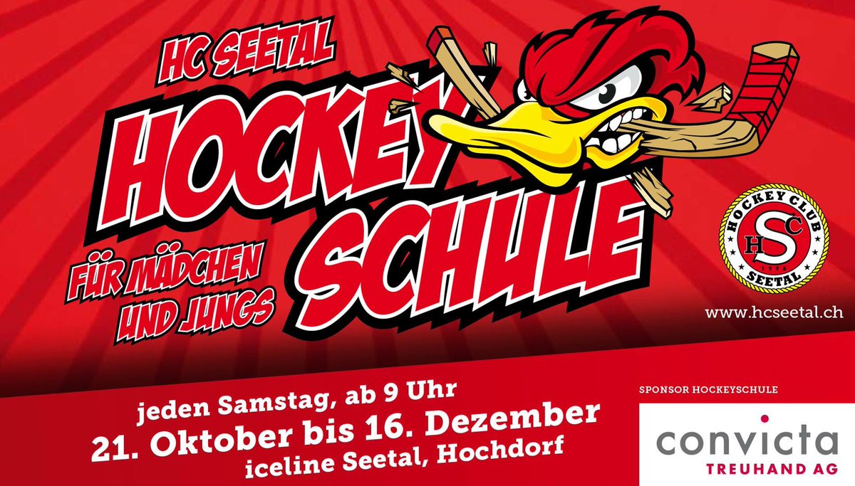 #wirsuchendich #spielunsspass #hockeyschule #mädchen #und #jungs #eishockey #hcseetal @hc_seetal_nachwuchs
hcseetal.ch