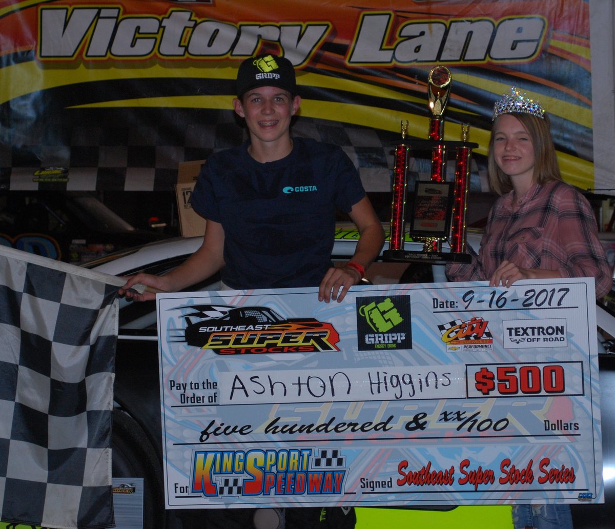 SESTSeries's tweet image. Ashton Higgins Wins At Kingsport Speedway... (Click Below To Read More)

southeasttrucks.net/?p=969