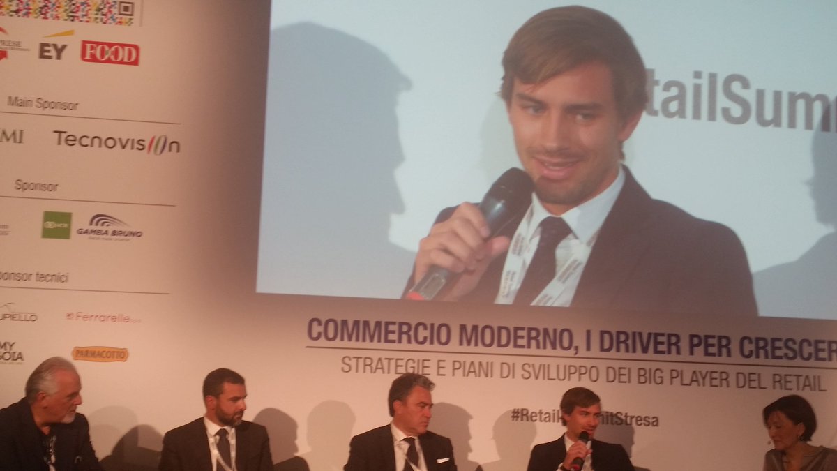 Velocità e capacità di interpretare il consumatore sono per noi gli elementi chiave #SimonThun <a href="/ThunOfficial/">Thun Official</a> #retailsummitstresa