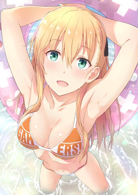 ゲーマーズ!より天道さん 夏は過ぎたけど水着。&フォロワー40000人突破ありがとうございます! 
