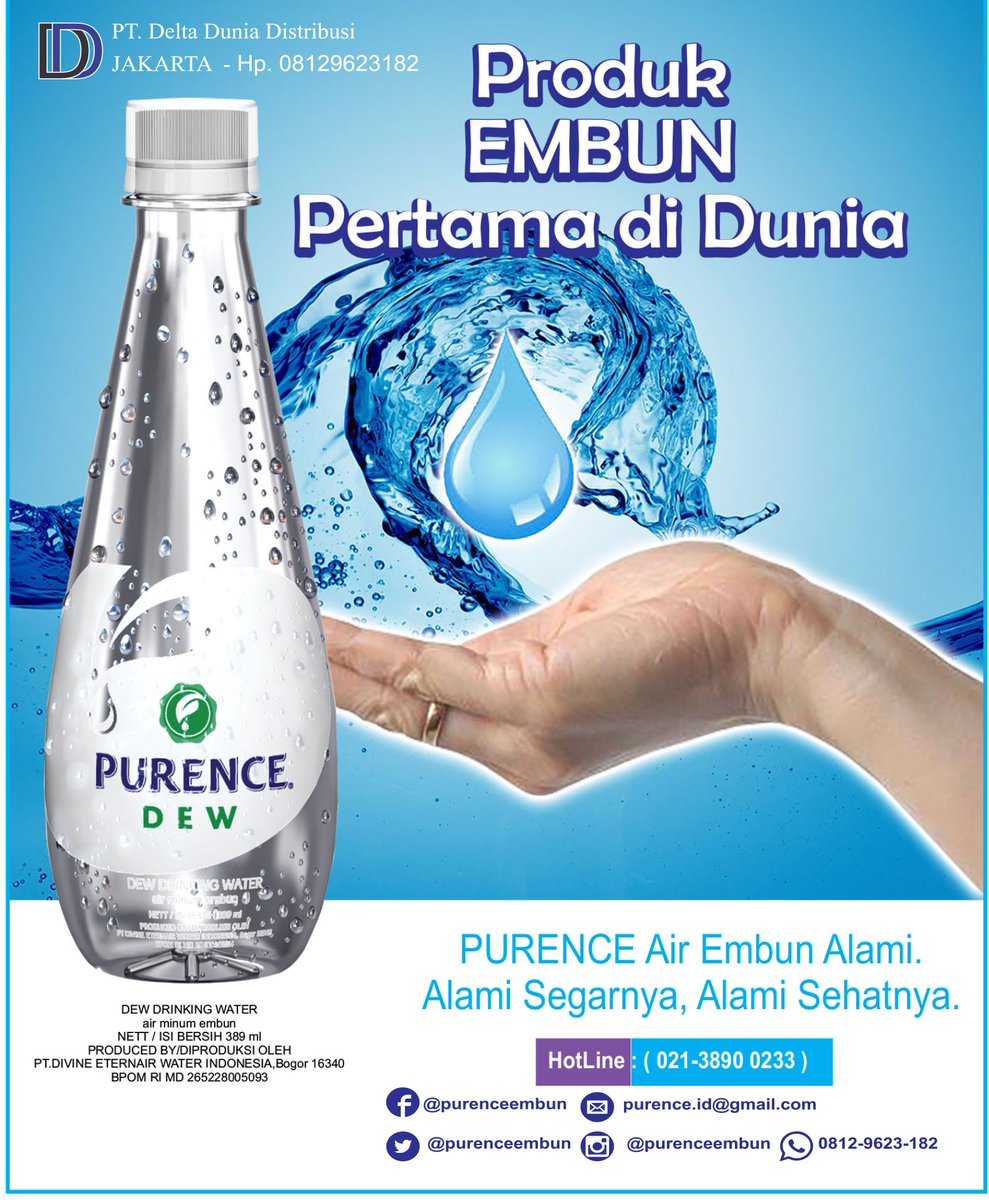 PurenceEmbun's tweet image. Miliki &amp;amp; dapatkan segera "PURENCE DEW" ! hubungi WA : 0812-962-3182 Jam kerja : (09:00-18:00) Senin-Jum'at #BorobudurNews #Simpati4Hamsad