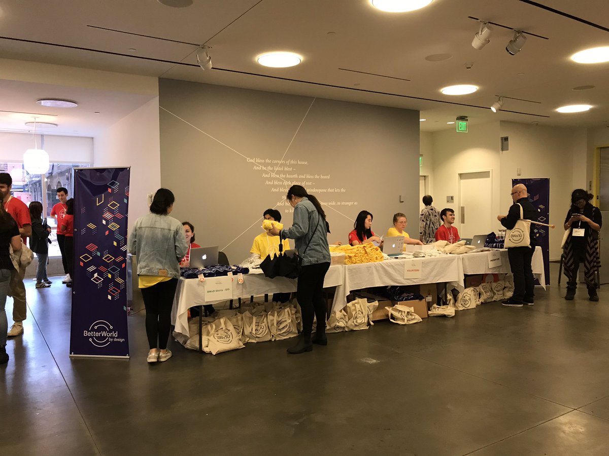 These folks have been holding down <a href="/betterxdesign/">Better World by Design</a> for the last 10 years. Good to be back. #bwx10