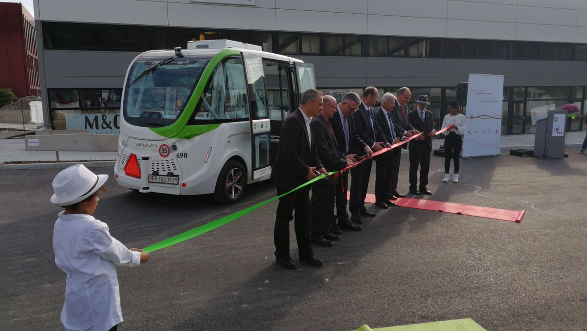 The Transport Publics Fribourgeois inaugurated today its autonomous mobility service enabled by BestMile. Congrats! goo.gl/BCnQqj