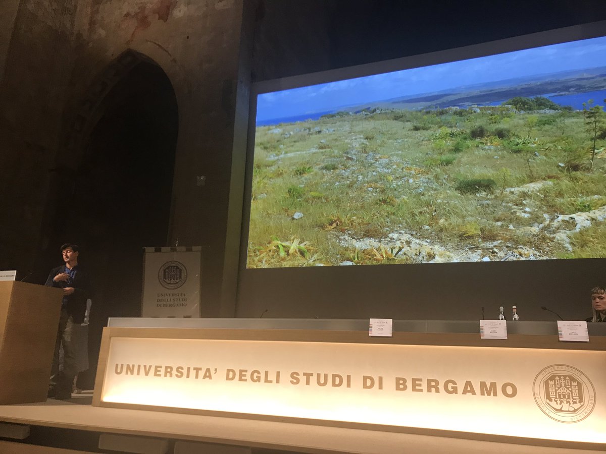 iMdP_Bergamo's tweet photo. Helen and James Basson sono molto attenti ai cambiamenti climatici e alla natura che li circonda #imdp17 #internationalmeeting https://t.co/htkCzJIvgc