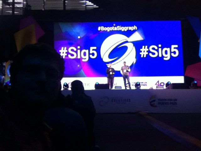 JuanAndrsPosada's tweet photo. Respondiendo preguntas en el #Sig5 con Camilo Duarte #BogotaSIGGRAPH https://t.co/x2EQQ16nDC