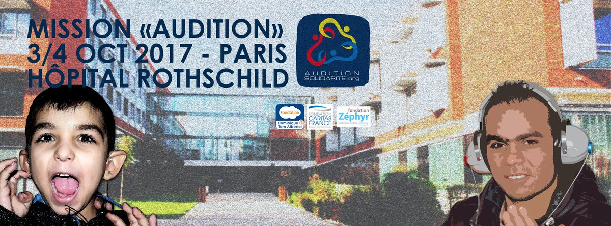 AudiSolOrg's tweet photo. 3/4 octobre 2017 : Nouvelle Mission "Audition" à Paris avec @APHP à l'Hôpital Rothschild en faveur des + démunis ! #Humanitaire #AUDITION https://t.co/94AS4LkKoR