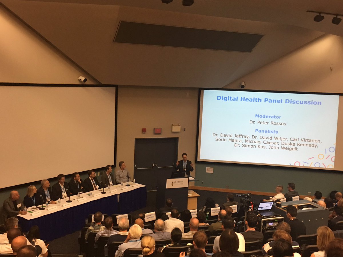 Our <a href="/UHNDigital/">UHN Digital</a> panel of digital experts and leaders helping to lead us forward #digihealth.