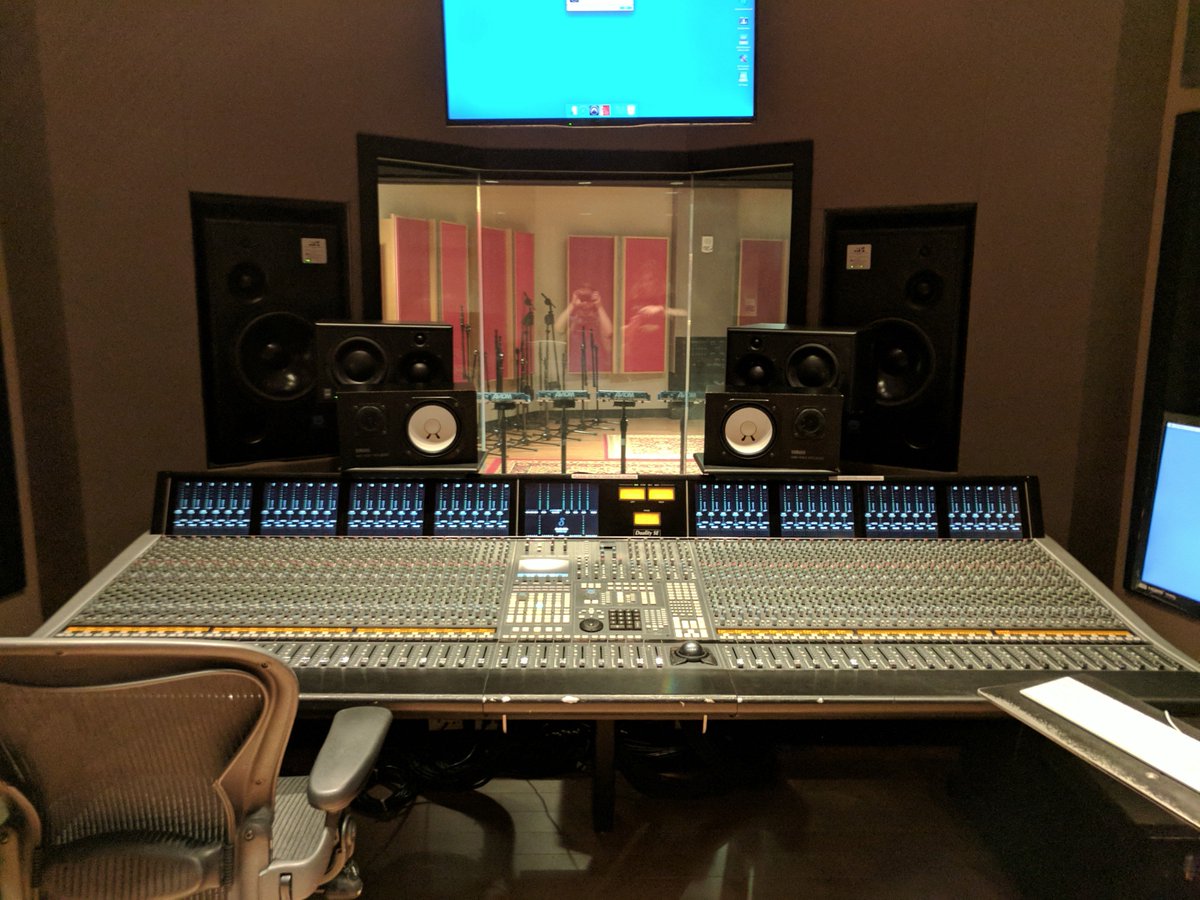 Happy #FaderFriday from everyone at the MP&amp;E Department at Berklee! Here's a picture of Studio 3, "The Bridge," at our studios!