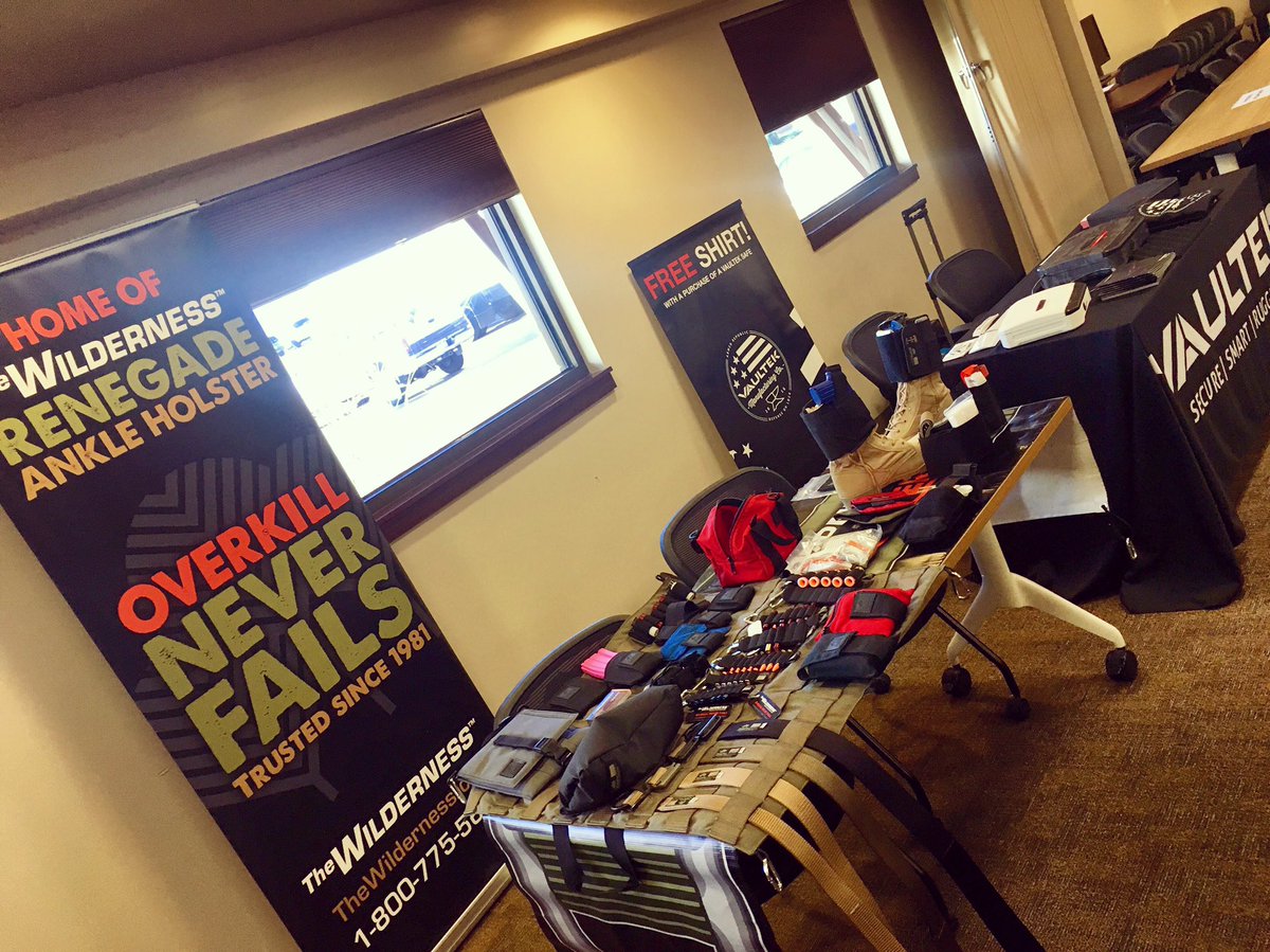 #FirearmsFestival is here! Indoor vendors are starting to get setup, so stop on by! #CGC