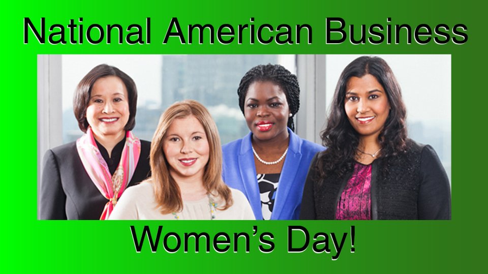 express_logan's tweet photo. Happy National American Business Women’s Day! https://t.co/w1Tc5XsICf