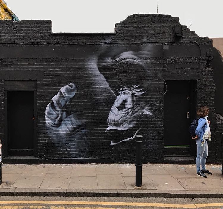 Street Art by Trafik in London