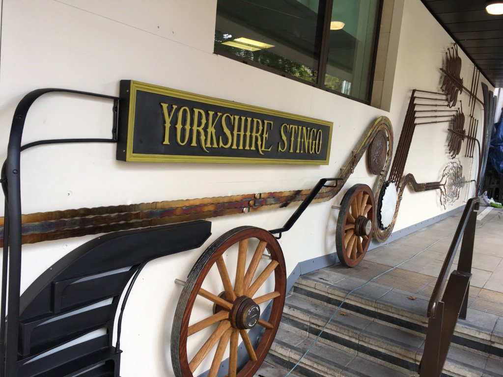 Striking artwork on the side of Westminster magistrates court. A tribute to London industry apparently!