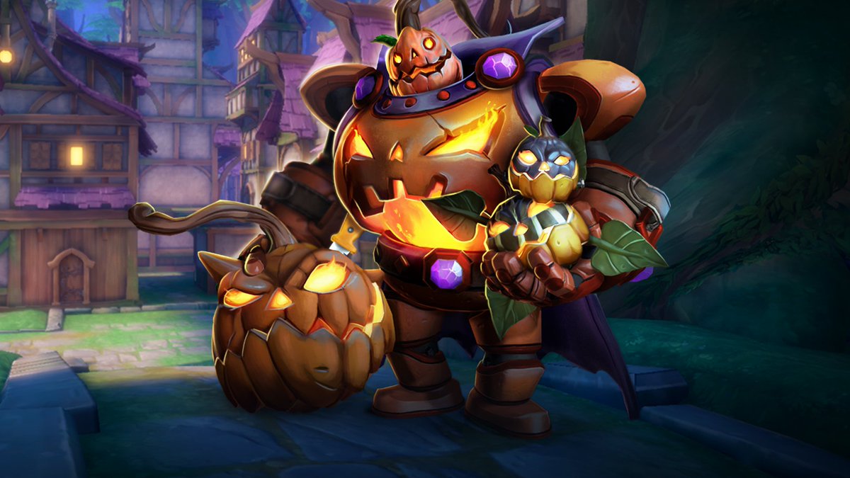 Omgimabird's tweet image. In celebration of @PaladinsPro Esports kicking off for real soon I'm doing a Bomb King Pumpking+more...giveaway! gleam.io/igWvF/bird-pum…