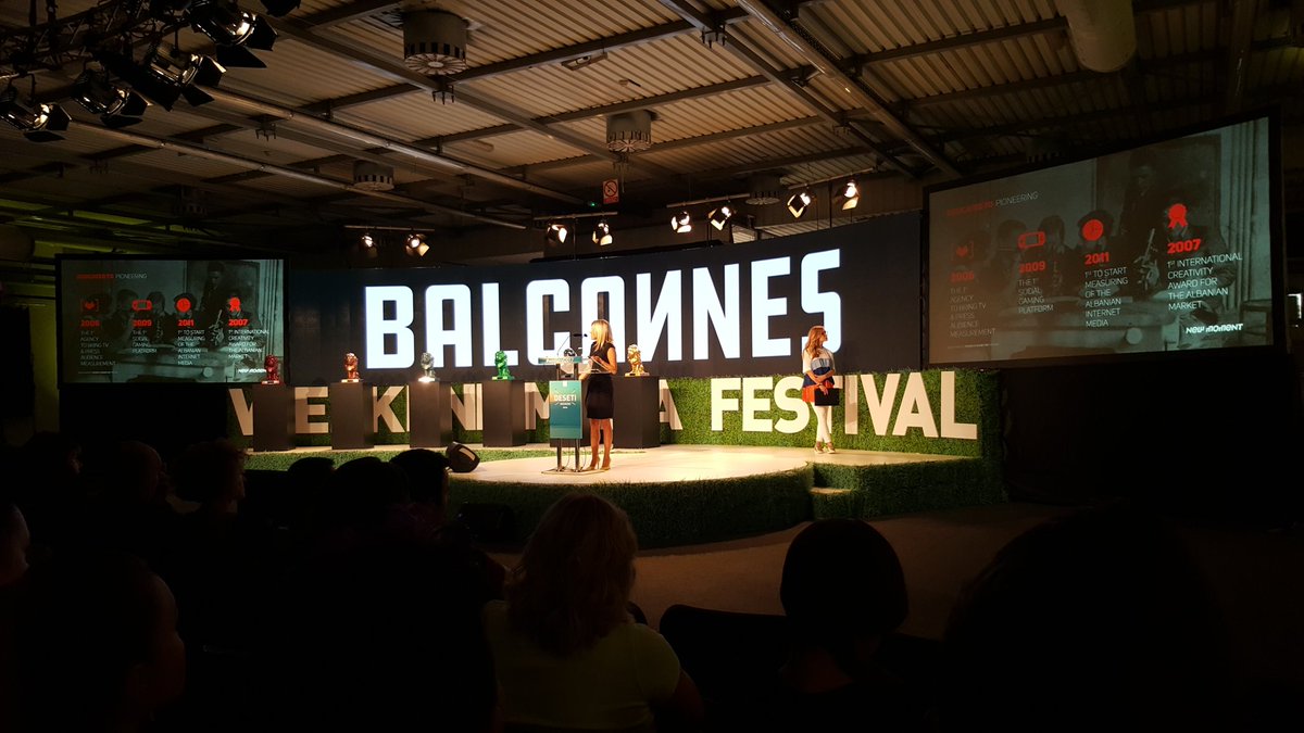 MargiGoles's tweet photo. 25 najboljih projekata regije. Na broju 10 smo a vec sam odusevljena! Sve pohvale organizatorima i prijavljenima👌😍 @weekendmedia #BalCannes https://t.co/B2ijbK6PgB