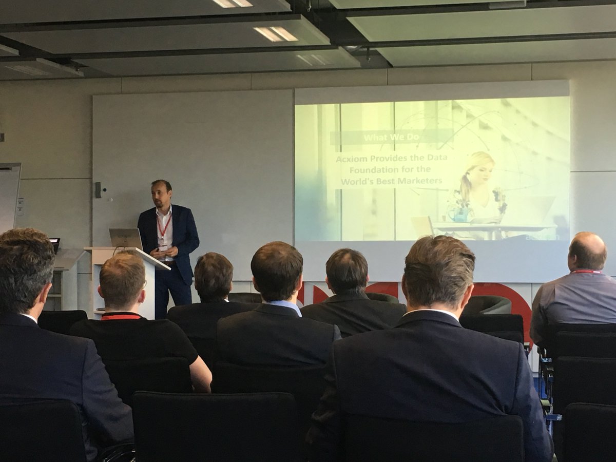 Acxiom_Deu's tweet photo. Acxiom auf den #ddsdatadays 2017 mit Vortrag "Die nächste Runde geht auf's Haus! Amtliche und privatwirtschaftliche Daten optimal einsetzen" https://t.co/ohxVsYH1Xl