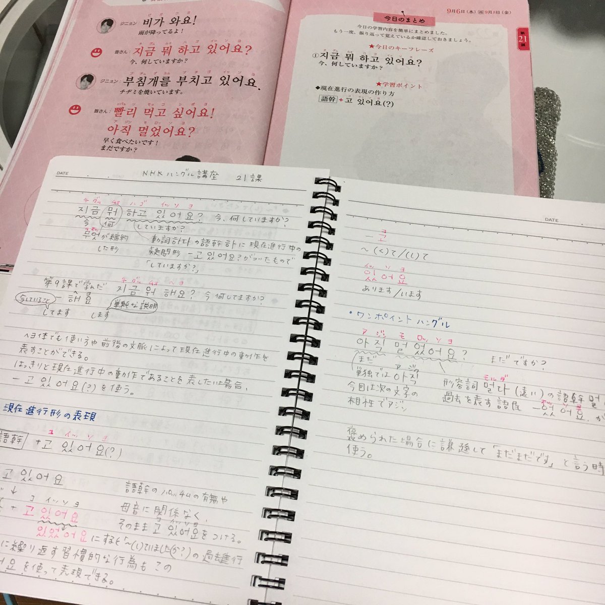 유카ユカ 근짱 사랑해 Ar Twitter サボりまくってたハングルの勉強再開 また1から出直しだけど頑張ろう ง W ง ジムに行かない日はハングルをやる事 自分に言い聞かせて 韓国語勉強 ハングル勉強 Nhkハングル講座