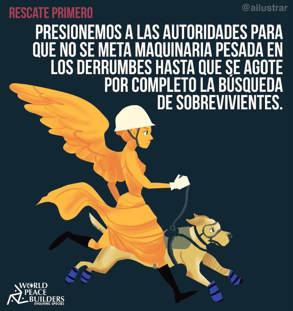 HolisticSuitSpa's tweet photo. #RescatePrimero #fuerzaMéxico https://t.co/1szqhseYNr