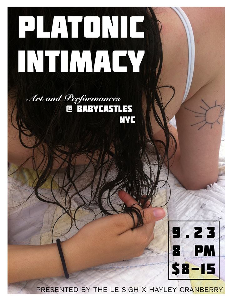 The Le Sigh (@thelesigh) on Twitter photo icymi: our multi-medium exhibition platonic intimacy opens tomorrow night at <a href="/babycastles/">ʕ•ᴥ•ʔ 🎮 IRL, now 💻</a>! pls come out 👻💕 facebook.com/events/1997288… icymi: our multi-medium exhibition platonic intimacy opens tomorrow night at <a href="/babycastles/">ʕ•ᴥ•ʔ 🎮 IRL, now 💻</a>! pls come out 👻💕 facebook.com/events/1997288…
