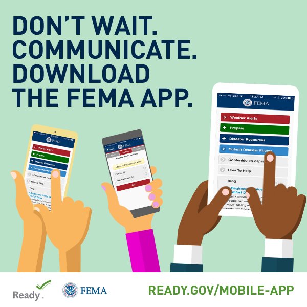 ServeDC's tweet photo. Sign up for local emergency alerts in your area by searching online. #PlanAhead #NatlPrep #iServeDC #DCCERT https://t.co/Hnso8rNjMw https://t.co/LpM5ALDPek