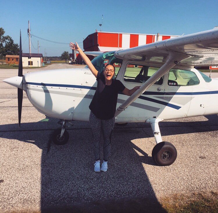 Thank you @StThomasFC for the intro flying lesson!!! That was WICKED! ✈️  video to come!