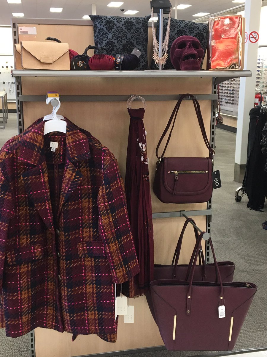 MollyMerch's tweet image. Spooky endcaps in Accessories! #Targetstyle @DerinBriggs @SamanthaVMML