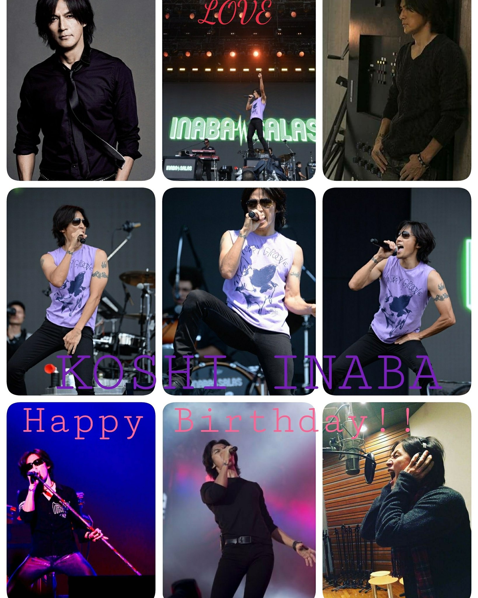 HAPPY BIRTHDAY KOSHI INABA   53                      B\z                    