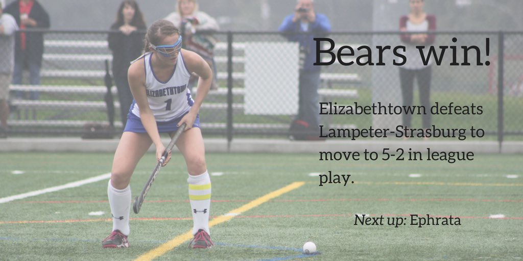 Elizabethtown holds on to defeat Lampeter-Strasburg, 6-4.