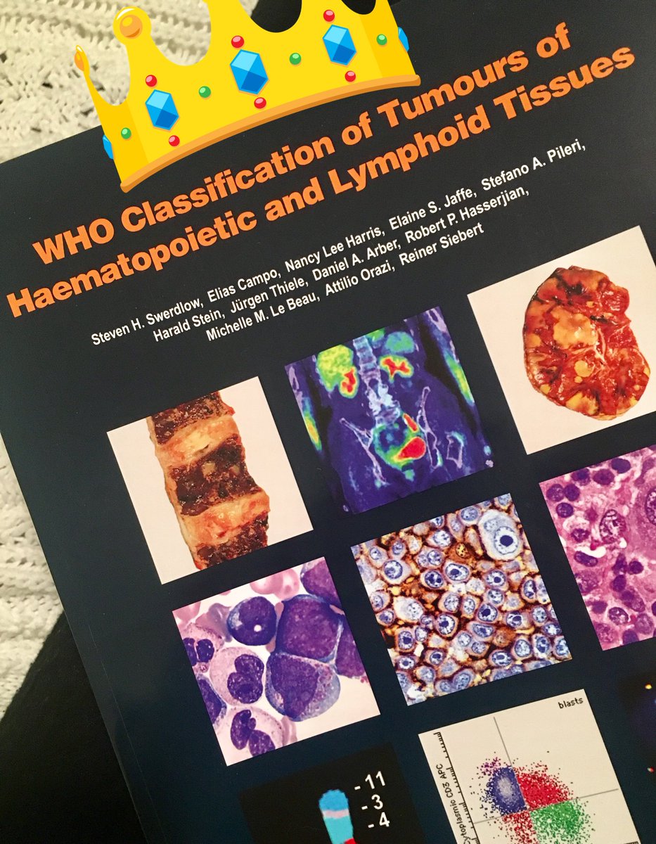 carolinewatson's tweet photo. The new WHO revised 4th edition! #putitundermypillow #revisionbyosmosis #FRCPathpart2 #haematology https://t.co/xB4kTICgxM