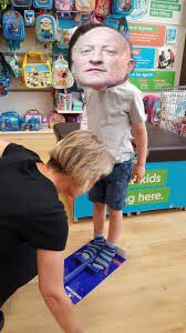 SmithsBouncers's tweet photo. Stevie’s been measured up for his new bouncer shoes today, any bother tomorrow at old firm game and ye will get a boot with them https://t.co/lPDuqkvP4z