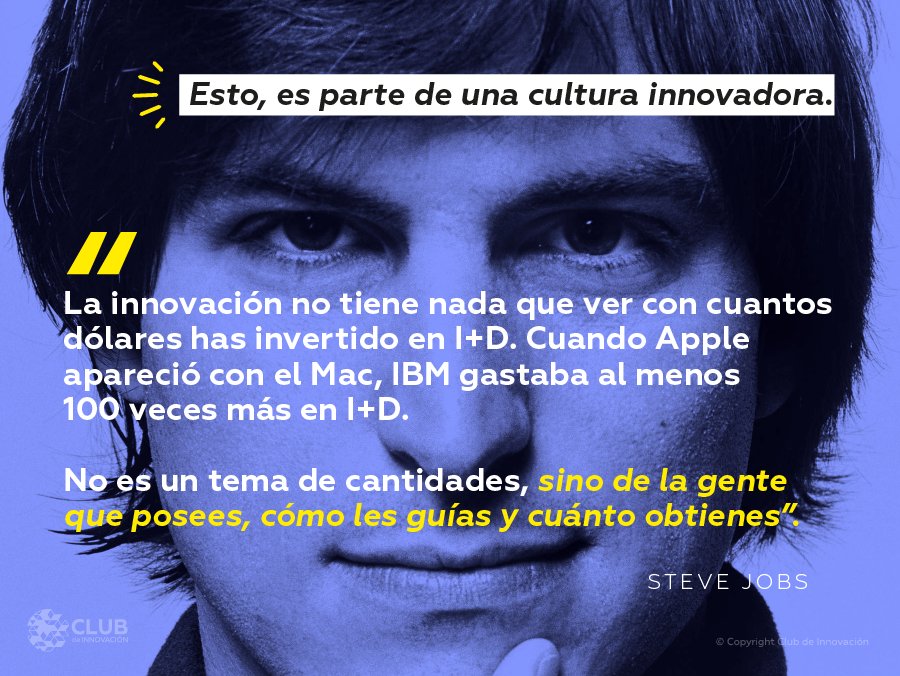 clubdinnovacion's tweet photo. Con esta frase para reflexionar, les deseamos un buen viernes innovadores! #culturainnovadora https://t.co/sLY3RQ3Roy