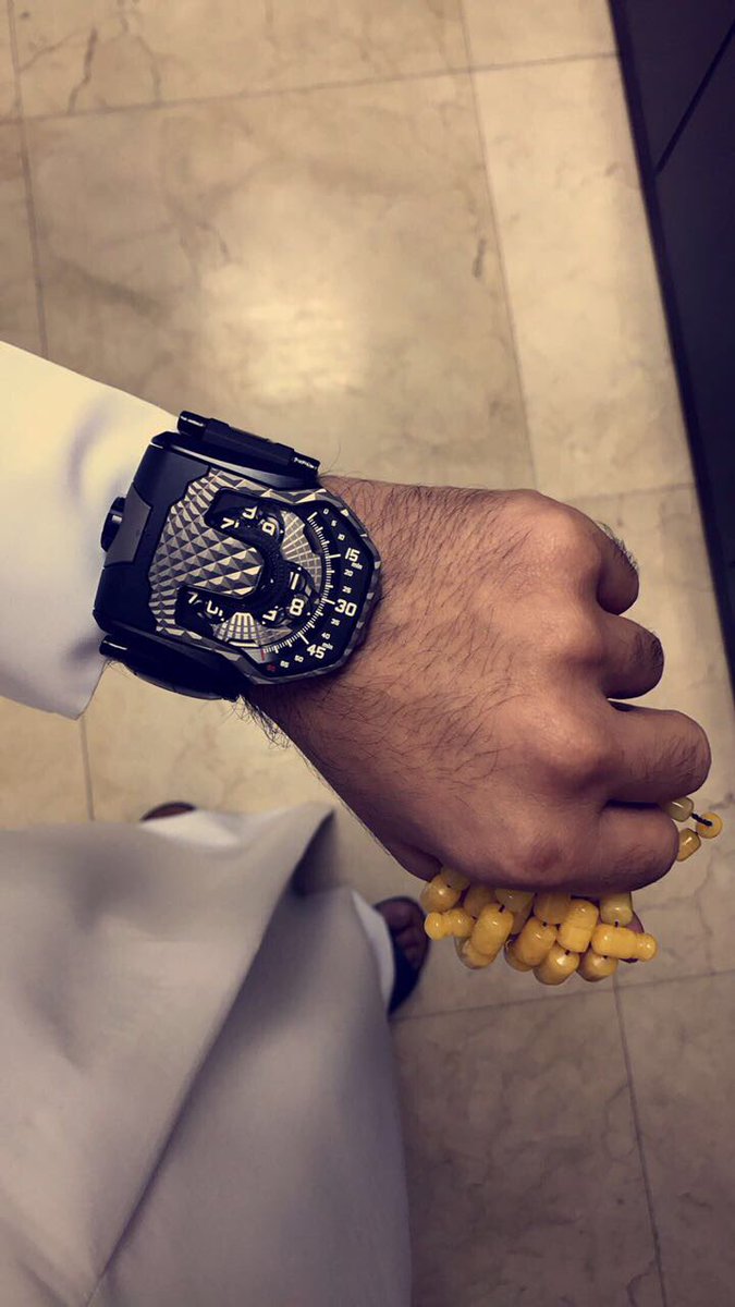 URWERK_Geneve's tweet photo. From last weeks GTG in Dubai, local collector @hamdanbinhumaid wearing his new UR-T8
#urwerk #urt8 #20yearsofurwerk #urwerkcollector #dubai https://t.co/WHKzr0uGg7