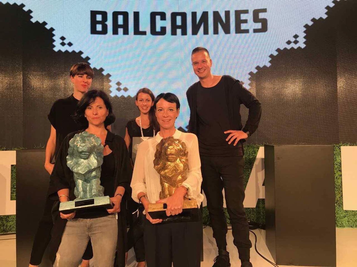 GreyLjubljana's tweet photo. Na @BalCannes smo postali AGENCIJA LETA! 3 naši projekti pa so se uvrstili med TOP 25 #BalCannes projektov v Adriatic regiji 😊 #weekend2017 https://t.co/26Wuskyci6